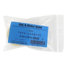 TAPE-Verband 2 cmx10 m weiß (PZN 04881813)