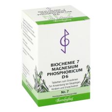 BIOCHEMIE 7 Magnesium phosphoricum D 6 Tabletten (PZN 01073627)