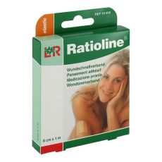RATIOLINE elastic Wundschnellverband 8 cmx1 m (PZN 01805326)