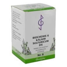 BIOCHEMIE 6 Kalium sulfuricum D 6 Tabletten (PZN 01009411)