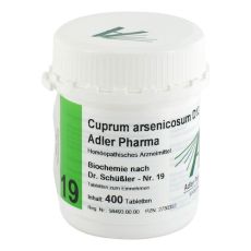 BIOCHEMIE Adler 19 Cuprum arsenicosum D 12 Tabl. (PZN 02730352)
