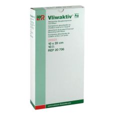 VLIWAKTIV AG Aktivkohle Saugkomp.m.Silber 10x20 cm (PZN 04862856)