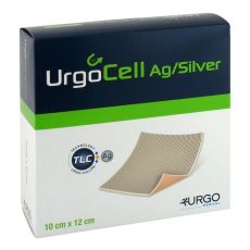 URGOCELL silver non Adhesive Verband 10x12 cm (PZN 04667379)