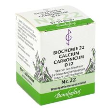 BIOCHEMIE 22 Calcium carbonicum D 12 Tabletten (PZN 04325259)