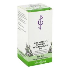BIOCHEMIE 23 Natrium bicarbonicum D 6 Tabletten (PZN 04325294)