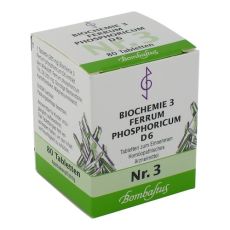 BIOCHEMIE 3 Ferrum phosphoricum D 6 Tabletten (PZN 03768204)