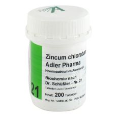 BIOCHEMIE Adler 21 Zincum chloratum D 12 Tabletten (PZN 00833504)