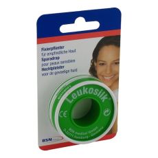 LEUKOSILK 1,25 cmx5 m Blisterkarte (PZN 00396110)