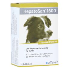 HEPATOSAN 1600 Ergänzungsfutterm.Tab.f.Hund/Katze (PZN 13501086)