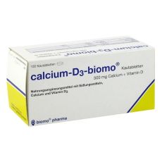 CALCIUM-D3-biomo Kautabletten 500+D (PZN 00294473)
