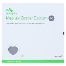 MEPILEX Border Sacrum Ag Schaumverb.20x20 cm ster. (PZN 06130442)