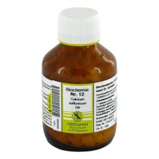 BIOCHEMIE 12 Calcium sulfuricum D 6 Tabletten (PZN 05955695)