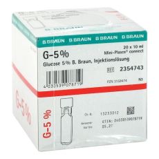 GLUCOSE 5% B.Braun Mini Plasco connect Inj.-Lsg. (PZN 03159474)