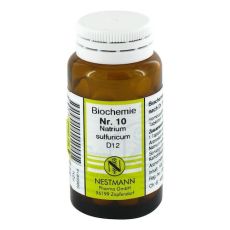 BIOCHEMIE 10 Natrium sulfuricum D 12 Tabletten (PZN 05955614)