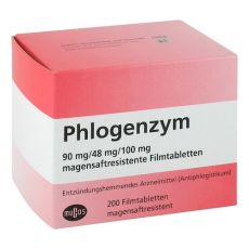 PHLOGENZYM magensaftresistente Filmtabletten (PZN 02182554)
