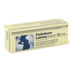 Folsäure Lomapharm 5mg (PZN 01713340)