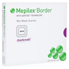 MEPILEX Border Schaumverband 10x10 cm CPC (PZN 10343735)