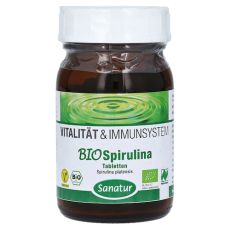 BIOSPIRULINA aus ökologischer Aquakultur Tabletten (PZN 02530529)