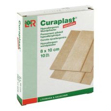 CURAPLAST Wundschnellverb.sensitiv 8x10 cm 1 m (PZN 06980117)