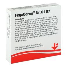 FEGACOREN Nr.61 D 7 Ampullen (PZN 06487090)