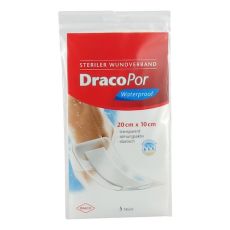 DRACOPOR waterproof Wundverband 10x20 cm steril (PZN 08906668)