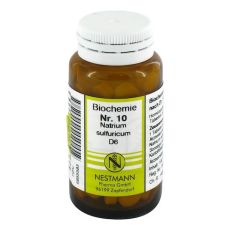 BIOCHEMIE 10 Natrium sulfuricum D 6 Tabletten (PZN 05955583)