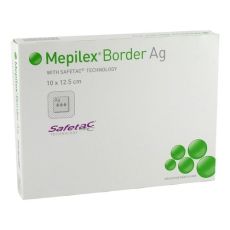 MEPILEX Border Ag Schaumverb.10x12,5 cm steril (PZN 01416949)