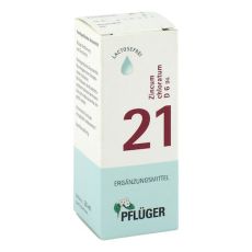 BIOCHEMIE Pflüger 21 Zincum chloratum D 6 Tropfen (PZN 09298685)