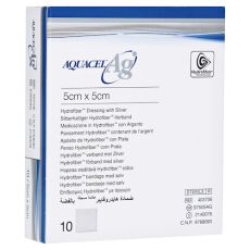 AQUACEL Ag 5x5 cm Kompressen (PZN 13364152)