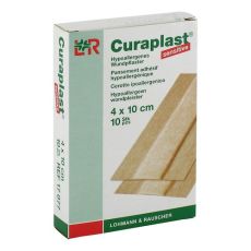 CURAPLAST Wundschnellverb.sensitiv 4x10 cm 1 m (PZN 06980063)