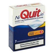 NiQuitin Clear 7mg/24 Stunden (PZN 02919658)