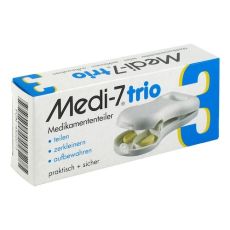 MEDI 7 trio Tablettenteiler weiß (PZN 04522273)