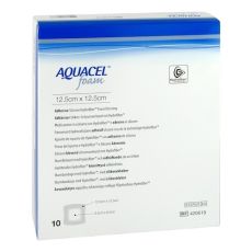 AQUACEL Foam adhäsiv 12,5x12,5 cm Verband (PZN 09060340)