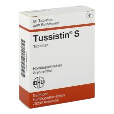TUSSISTIN S Tabletten (PZN 04043957)