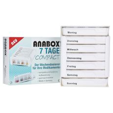 ANABOX Compact 7 Tage Wochendosierer weiß (PZN 12587743)