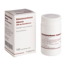 Calciumcarbonat Abanta 500mg (PZN 13967502)