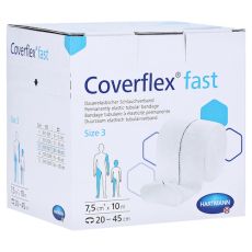 COVERFLEX fast Schlauchverb.Gr.3 7,5 cmx10 m weiß (PZN 13828321)