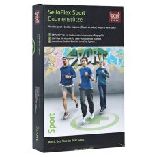 BORT SellaFlex Daumenstütze Sport M schwarz-grün (PZN 10786289)