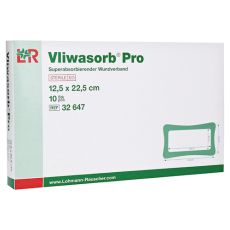 VLIWASORB Pro superabsorb.Komp.steril 12,5x22,5 cm (PZN 10792522)