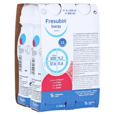 Fresubin Energy Drink Erdbeere Trinkflaschen (PZN 03692470)