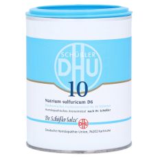 BIOCHEMIE DHU 10 Natrium sulfuricum D 6 Tabletten (PZN 00274660)