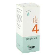 BIOCHEMIE Pflüger 4 Kalium chloratum D 6 Tropfen (PZN 06324436)