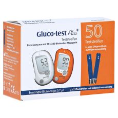 GLUCO TEST Plus Blutzuckerteststreifen (PZN 07702165)