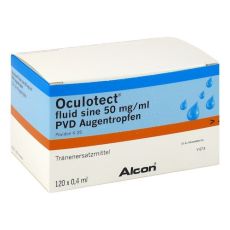 Oculotect fluid sine 50mg/ml PVD 0,4ml Augentropfen (PZN 09708628)