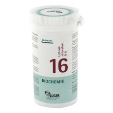 BIOCHEMIE Pflüger 16 Lithium chloratum D 6 Tabl. (PZN 06322294)