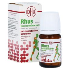 RHUS TOXICODENDRON D 6 Tabl.bei rheumat.Schmerzen (PZN 12608698)