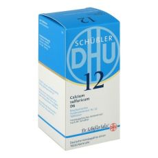 BIOCHEMIE DHU 12 Calcium sulfuricum D 6 Tabletten (PZN 06584309)