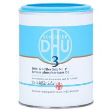 BIOCHEMIE DHU 3 Ferrum phosphoricum D 6 Tabletten (PZN 00273985)
