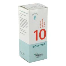 BIOCHEMIE Pflüger 10 Natrium sulfuricum D 6 Tropf. (PZN 06324749)