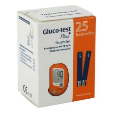 GLUCO TEST Plus Blutzuckerteststreifen (PZN 07123183)
